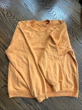 Gravel & Gold raglan sweatshirt orange size 4